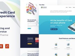 Credit Card Experience v1.2.14 Credit Card Company and Online Banking WordPress Theme