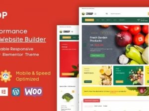 Crisop (v1.1.2) Elementor Grocery Store & Food WooCommerce Theme