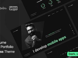 Cvio (v3.3.5) Personal Portfolio WordPress Theme