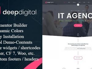 DeepDigital (v1.0.2) Web Design Agency WordPress Theme