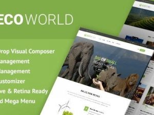 Eco World (v1.15) Nature and Environmental WordPress Theme