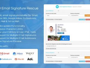 Email Signatures Plugin For 66biolinks or 66toolkit 1.0 update for v48