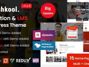 Eshkool (v4.6.7) Education WordPress Theme