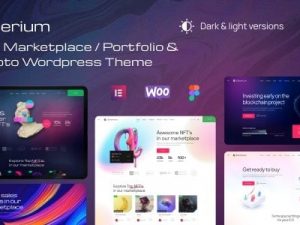 Etherium (v1.0.3) NFT Marketplace & Crypto WordPress Theme