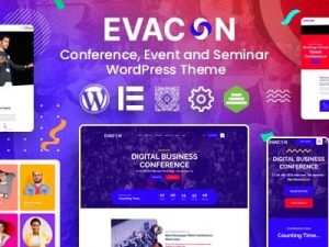 Evacon (v1.0.9) Event & Conference WordPress Theme