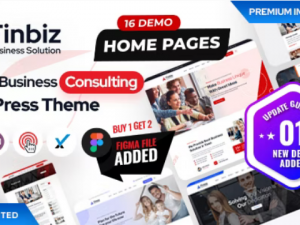 Finbiz (v2.1.2) Consulting Business WordPress Theme