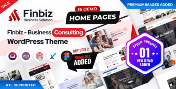 Finbiz Consulting Business WordPress Theme Nulled