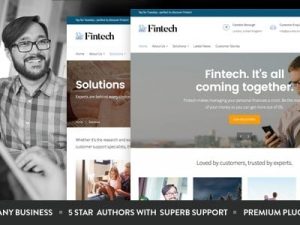 Fintech (v1.4.3) Startup WordPress Theme