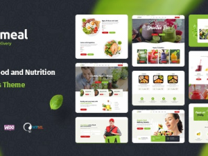 Fitmeal (v1.2.2) Organic Food Delivery and Healthy Nutrition WordPress Theme