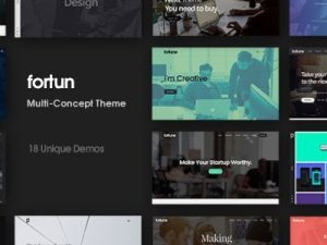 Fortun (v1.0) Multi-Concept WordPress Theme