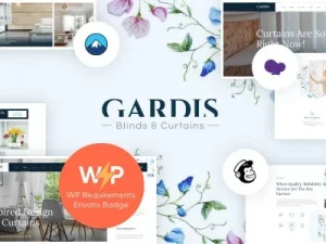 Gardis v1.2.11 Blinds and Curtains Studio & Shop WordPress Theme