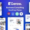 Gerow v1.2 Business Consulting WordPress Theme