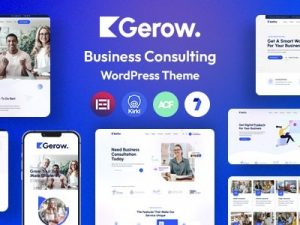 Gerow v1.2 Business Consulting WordPress Theme