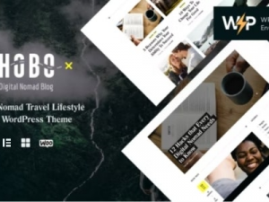 Hobo (v1.0.9) Digital Nomad Travel Lifestyle Blog WordPress Theme