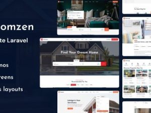 Homzen v1.1 Laravel Real Estate Agency Portal Multilingual