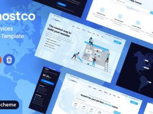 Hostco v1.3.0 Web Hosting HTML Template