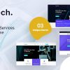 Intech Theme v1.9 IT Solutions Company WordPress Websites