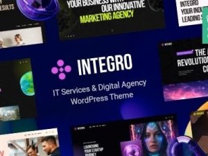 Integro v1.5 IT Services & Digital Agency WordPress Theme