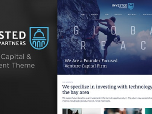 Invested (v2.2) Venture Capital & Investment WordPress Theme