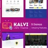 Kalvi v3.9 LMS Education WordPress Theme