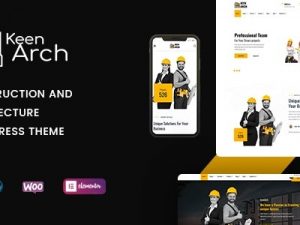 Keenarch (v1.0.0) Building & Construction WordPress Theme