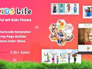 Kids Life (v4.6) Children School WordPress Theme