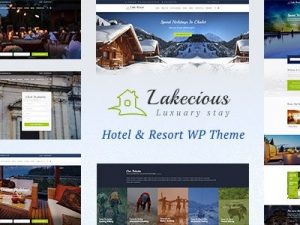 Lakecious (v3.0) Resort and Hotel WordPress Theme