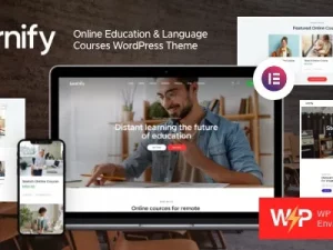 Learnify (v1.12.0) Online Education Courses WordPress Theme