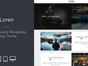 Loren (v2.6.0) Responsive WordPress Blog Theme