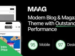 Maag (v1.0.0) Modern Blog & Magazine Theme with Outstanding Performance