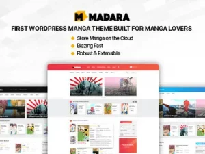 Madara (v1.7.4.1) Responsive and modern WordPress Theme for Manga