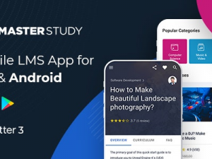 MasterStudy LMS Mobile App (v2.2.9.2) Flutter iOS & Android