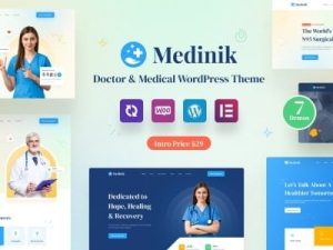 Medinik (v1.3.4) Doctor & Medical WordPress Theme