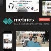 Metrics (v2.3) SEO, Digital Marketing, Social Media WordPress Theme