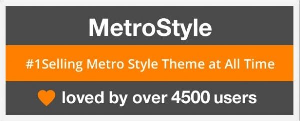 MetroStyle Responsive All Purpose WordPress Theme Nulled 1