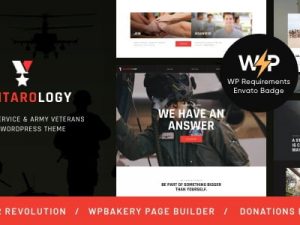 Militarology v1.0.11 Military Service WordPress Theme