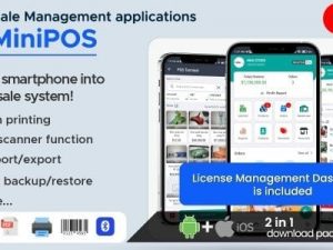 MiniPOS Offline v2.2.0 Xamarin.Forms Mobile POS Application with License System