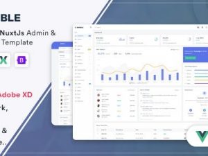 Minible v3.1.0 Vue & Vue Nuxt Admin Dashboard Template