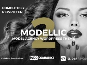 Modellic (v3.3.16) WooCommerce & Booking Model Agency WordPress Theme