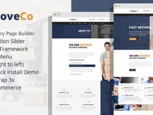 MoveCo (v1.4) Logistics Company WordPress Theme