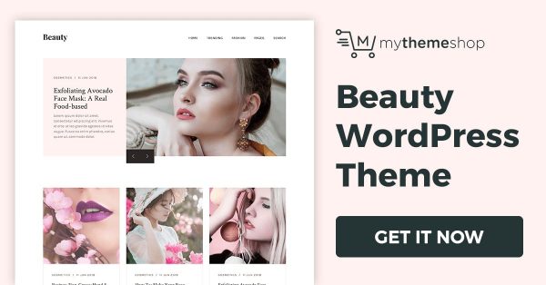 MyThemeShop Beauty WordPress Theme Nulled