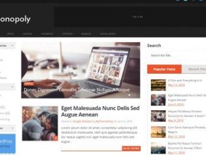 MyThemeShop Monopoly WordPress Theme v1.1.0