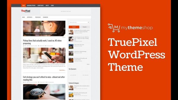 MyThemeShop TruePixel WordPress Theme Nulled