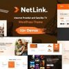 Netlink (v1.0.5) Broadband TV & Internet Provider WordPress Theme