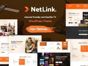 Netlink (v1.0.5) Broadband TV & Internet Provider WordPress Theme