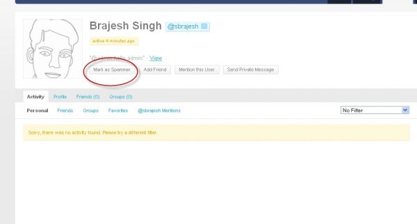 One Click Mark Spammer for BuddyPress Nulled