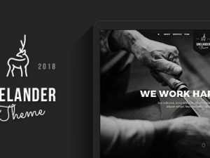 OneLander v2.7.2 creative WordPress theme for landing page