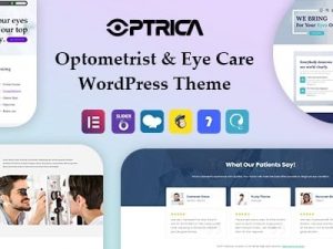 Optrica (v1.1) Optometrist & Eye Care WordPress Theme