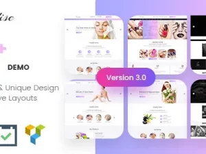 Paradise (v5.1.6) Multipurpose Spa & Beauty WordPress Theme