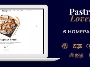 Pastry Love (v1.2.9) Bakery & Cake Shop WordPress Theme